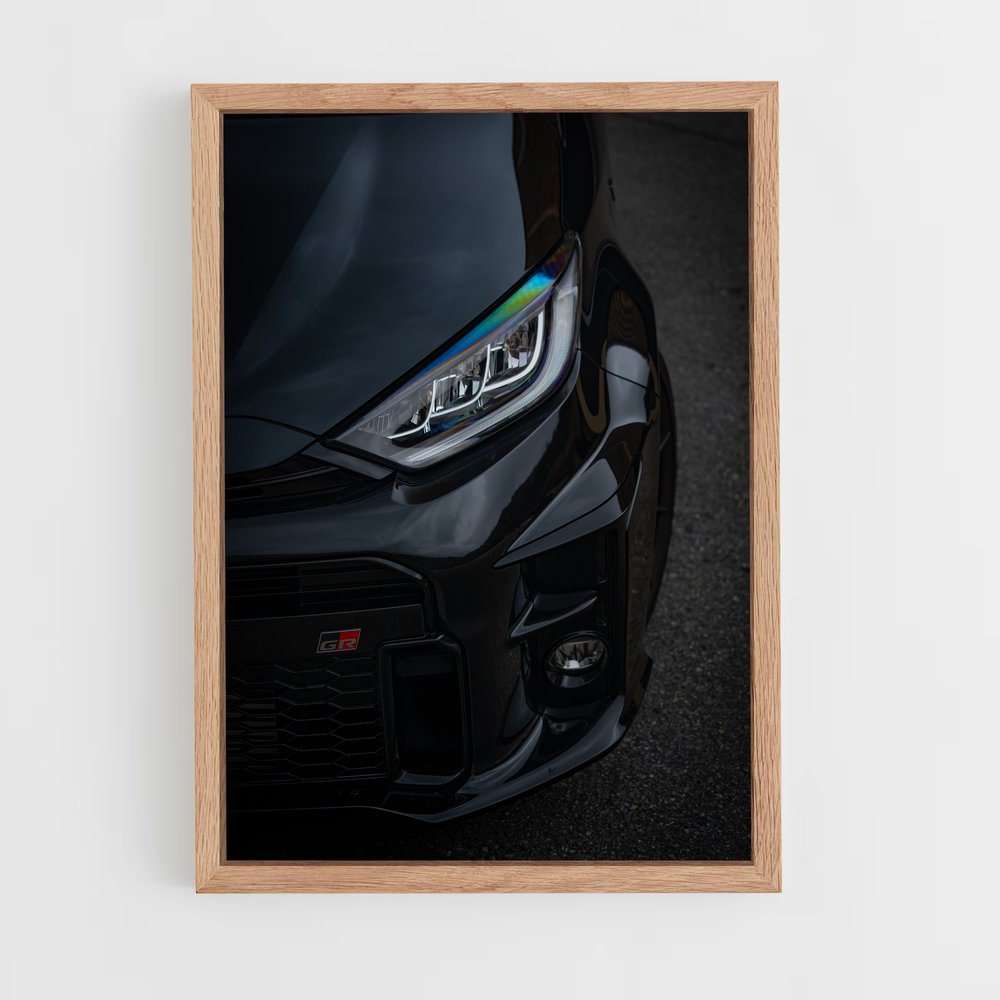 Poster Yaris Arc-en-Ciel – affiche Toyota (vue 4)